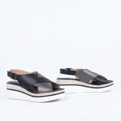 Lugo Wedge Sandal^Sundowner - Italy Discount