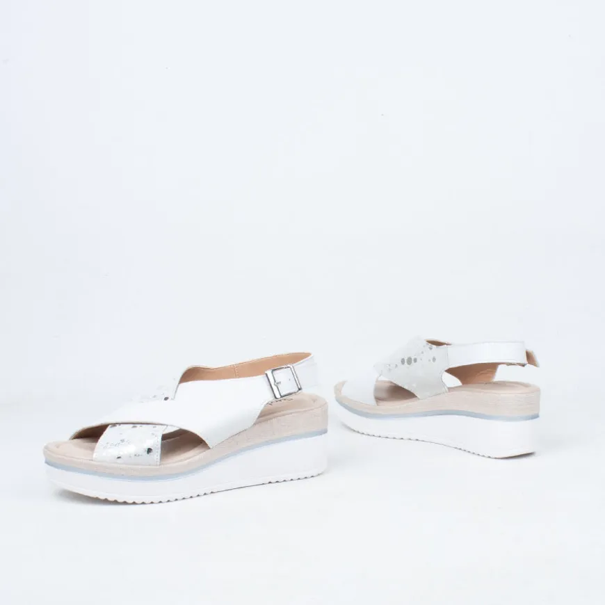 Lugo Wedge Sandal^Sundowner - Italy Discount