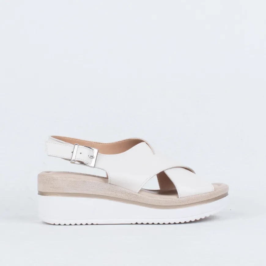 Lugo Wedge Sandal^Sundowner - Italy Discount