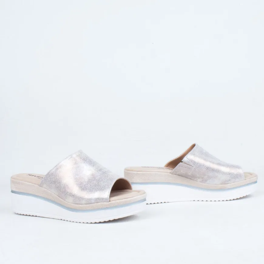 Lula Wedge Slide^Sundowner - Italy Cheap