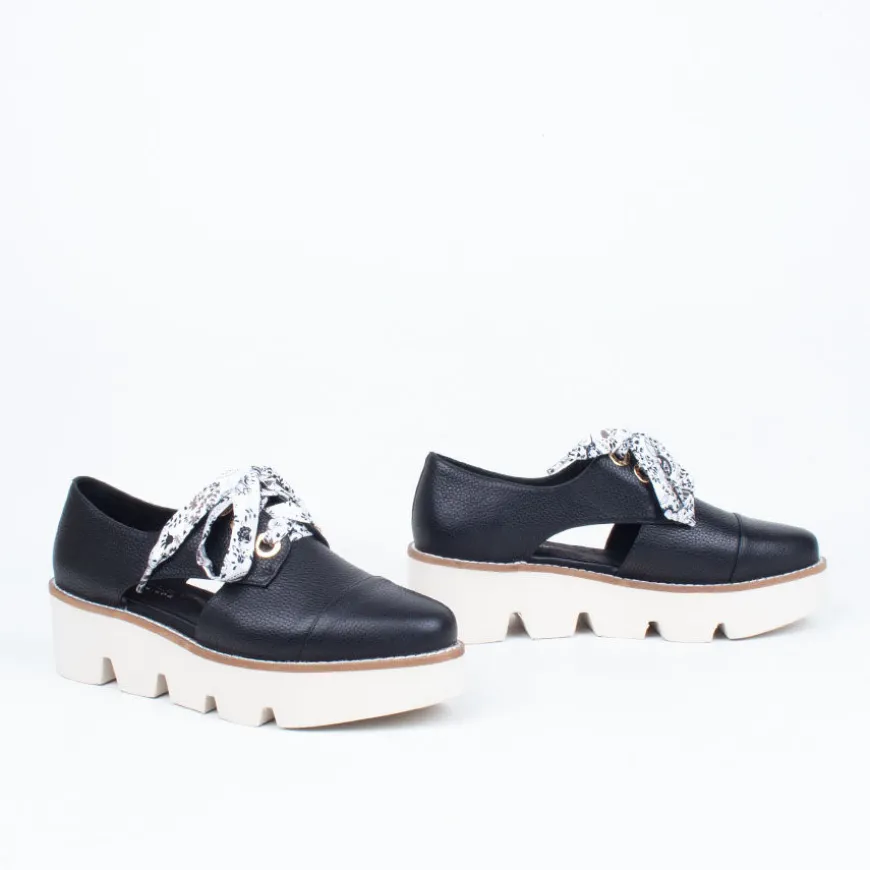 Pine Platform Lace Up^Bresley NZ Best Sale