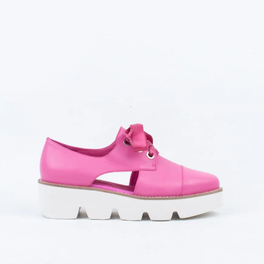 Pine Platform Lace Up^Bresley NZ Best Sale