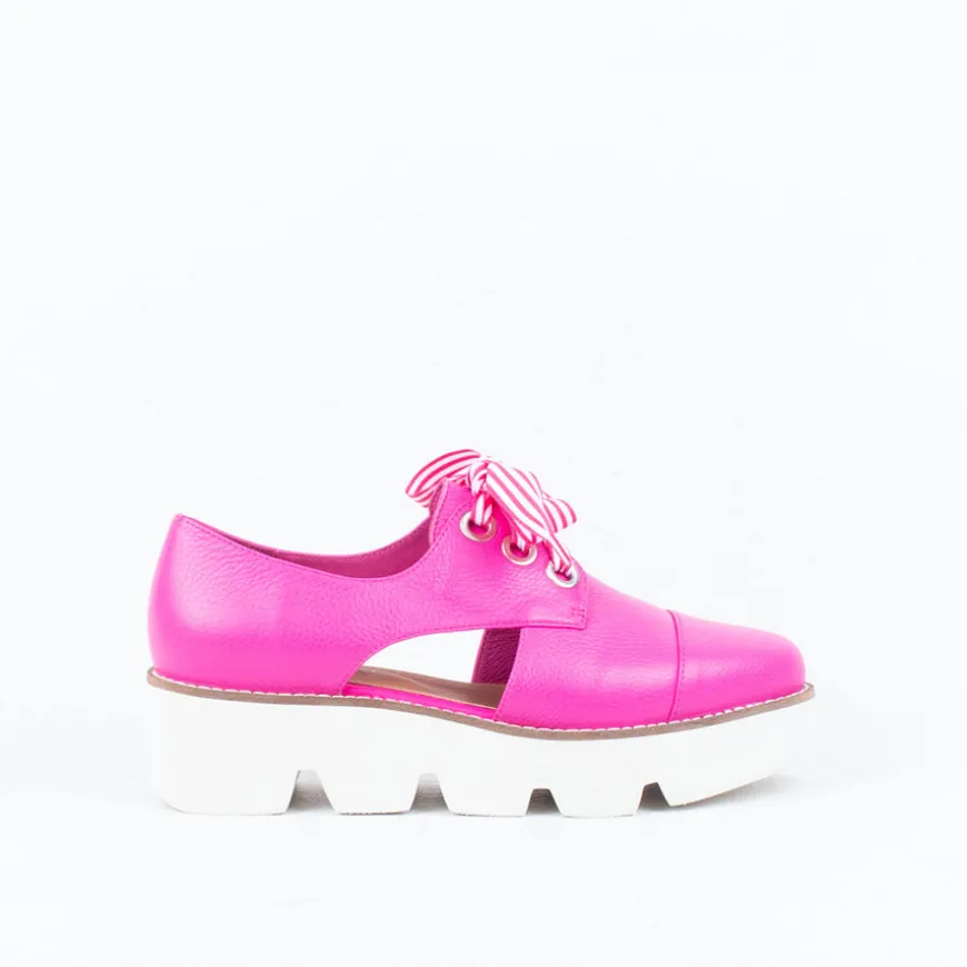 Pine Platform Lace Up^Bresley NZ Best Sale