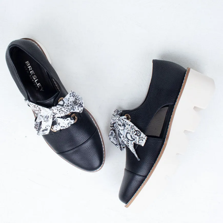 Pine Platform Lace Up^Bresley NZ Best Sale