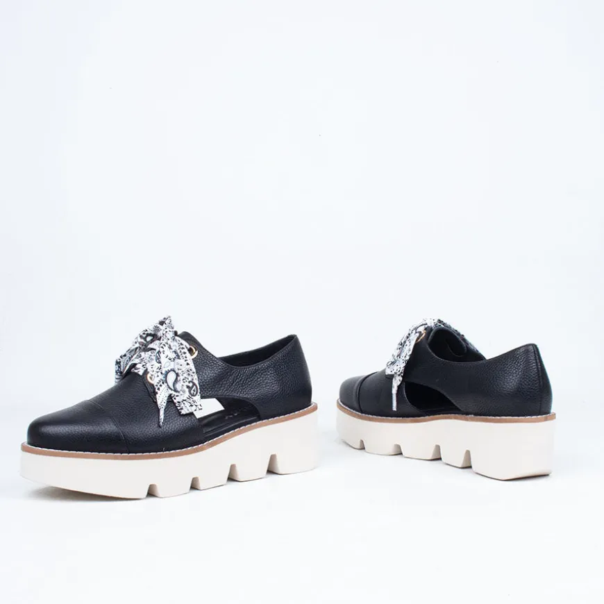 Pine Platform Lace Up^Bresley NZ Best Sale