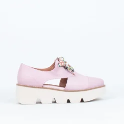 Pine Platform Lace Up^Bresley NZ Best Sale