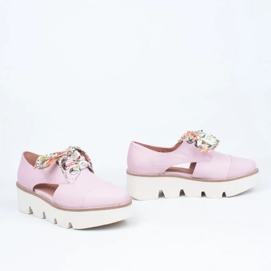 Pine Platform Lace Up^Bresley NZ Best Sale