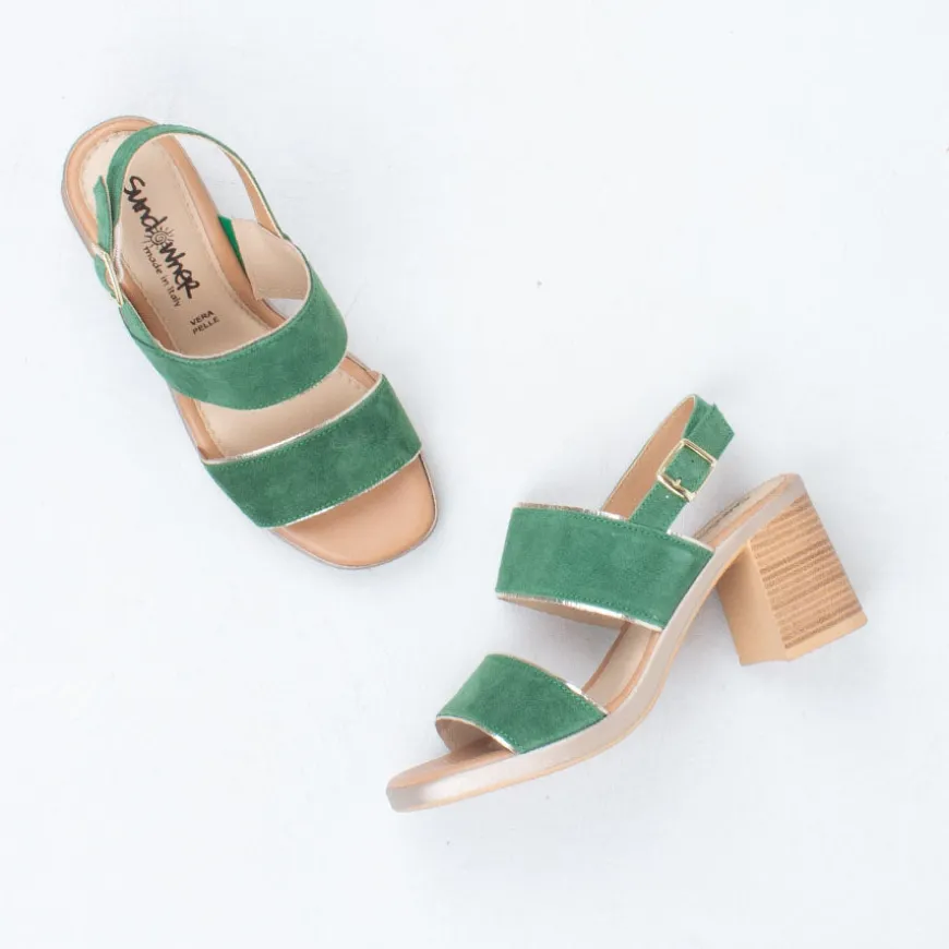 Viviana Heeled Sandal^Sundowner - Italy Shop