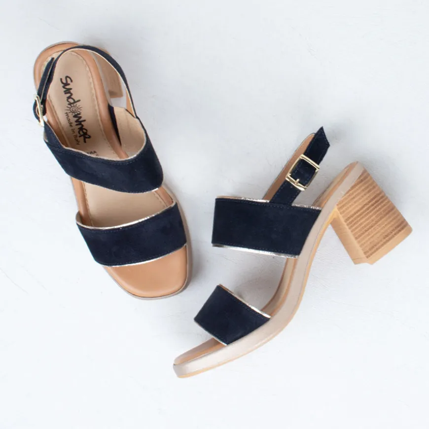 Viviana Heeled Sandal^Sundowner - Italy Shop